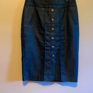 SALE Denim Dress Pencil Skirt Worthington 6P